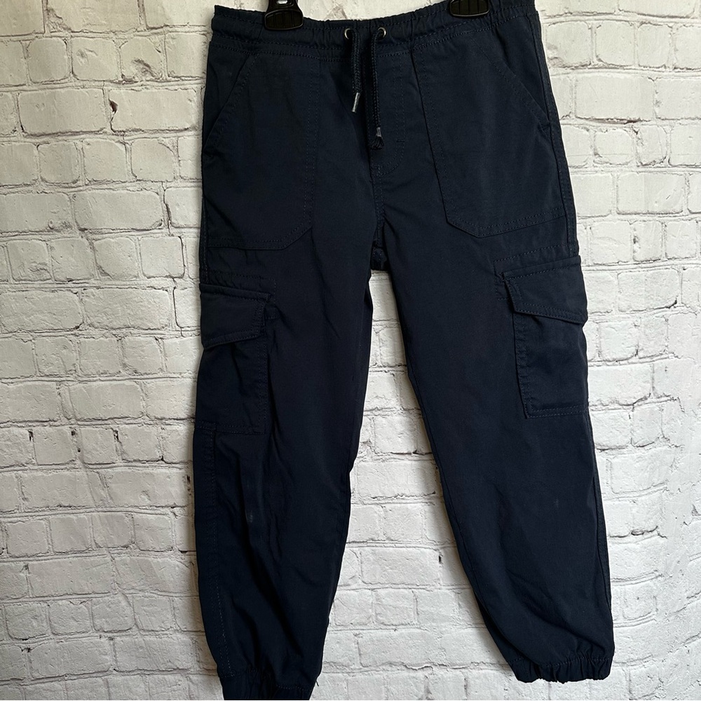 Eddie Bauer Kids Boy Size 5-6 XS Navy Blue Cargo Pants